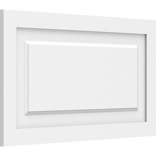 Ekena Millwork Harrison Raised Panel Decorative Wall Panel, 28"W x 16"H x 5/8"P WALP28X16X062HAR